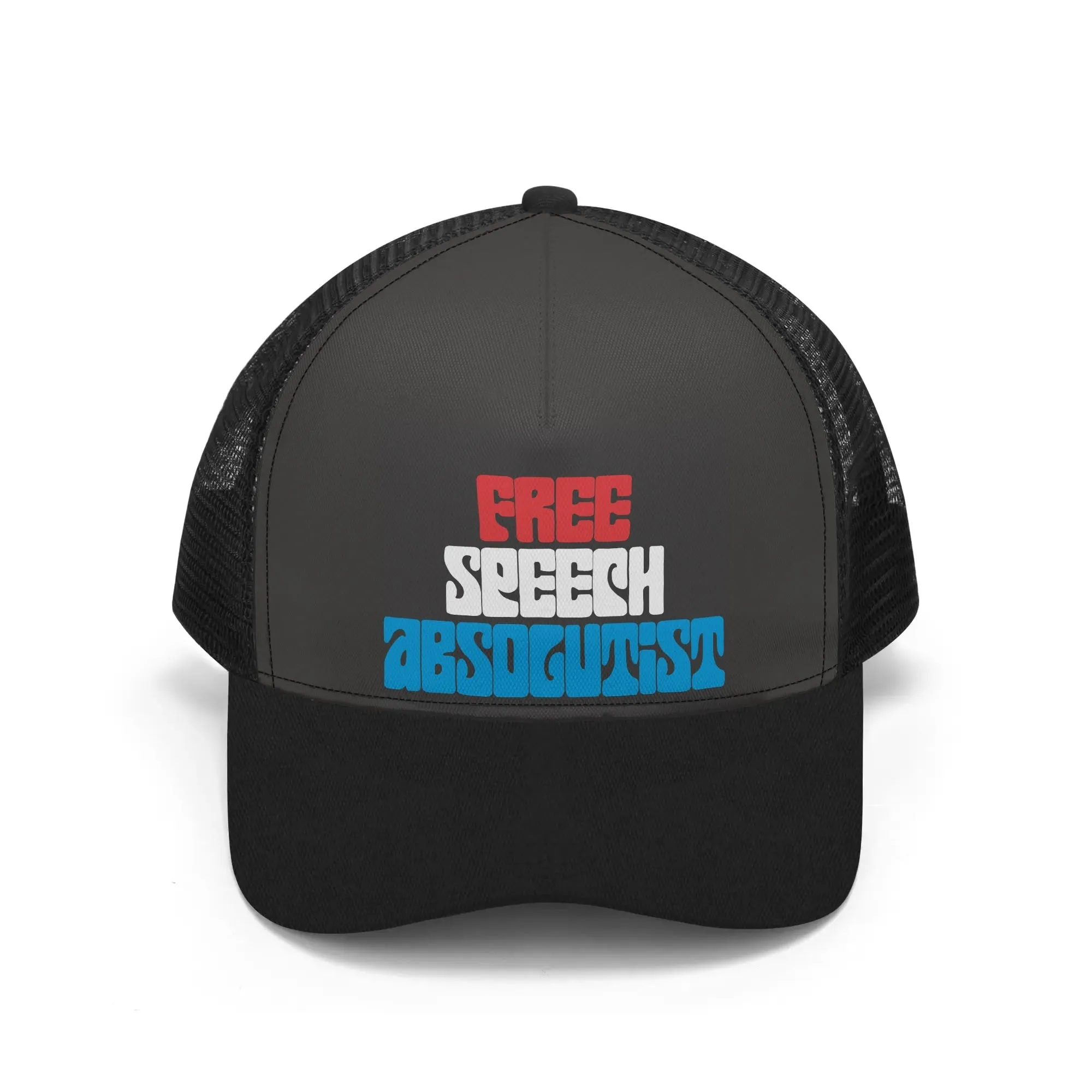 Patriotic Design Printed Trucker Hat