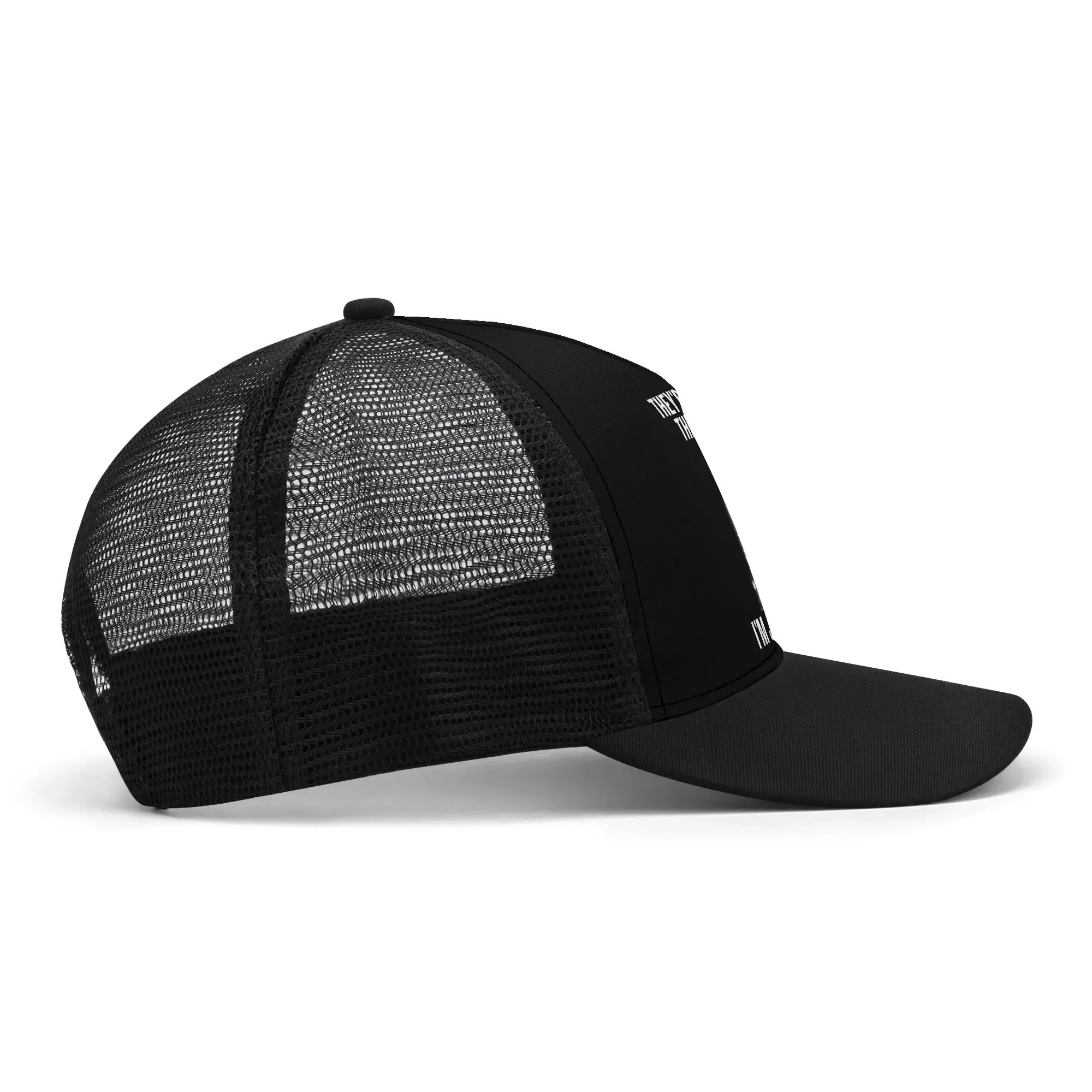 Patriotic Design Printed Trucker Hat