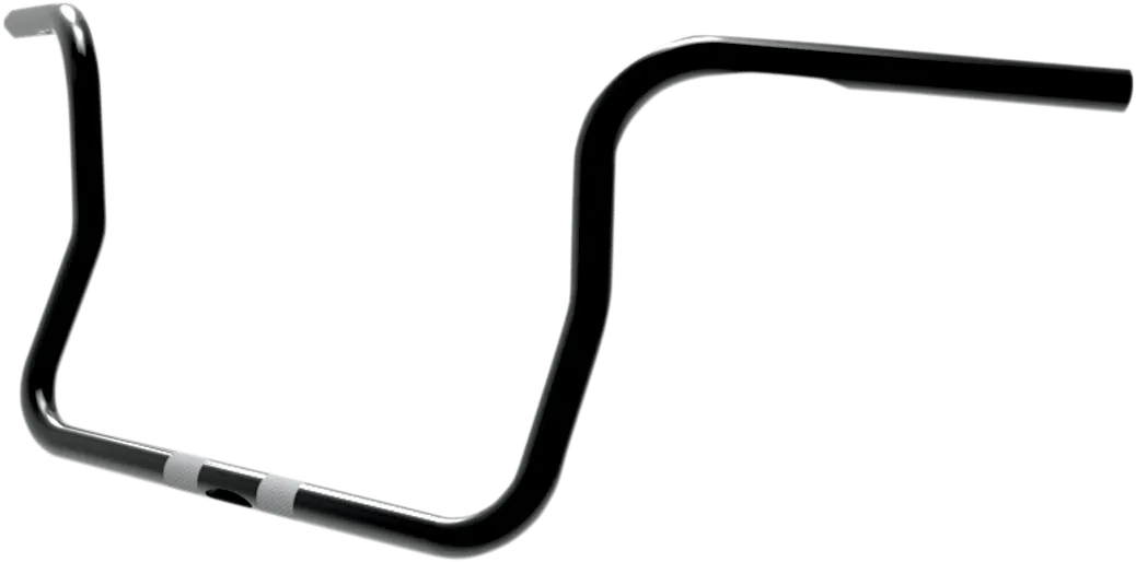 Paul Yaffe Originals 51530510BK 1in. Classic Bagger Ape Hanger Handlebar - 10in. - Black