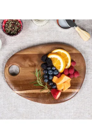 Pebble Serving Board