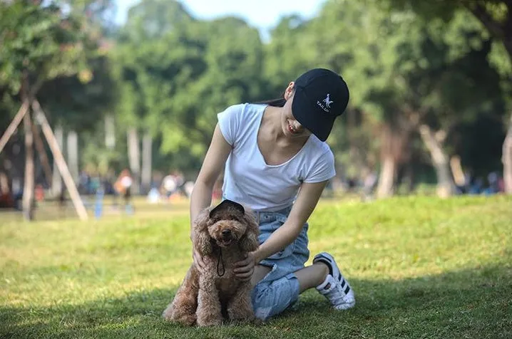 Pet outdoor picnic trip parent-child cap
