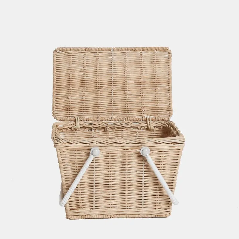 Piki Rattan Basket by Olliella