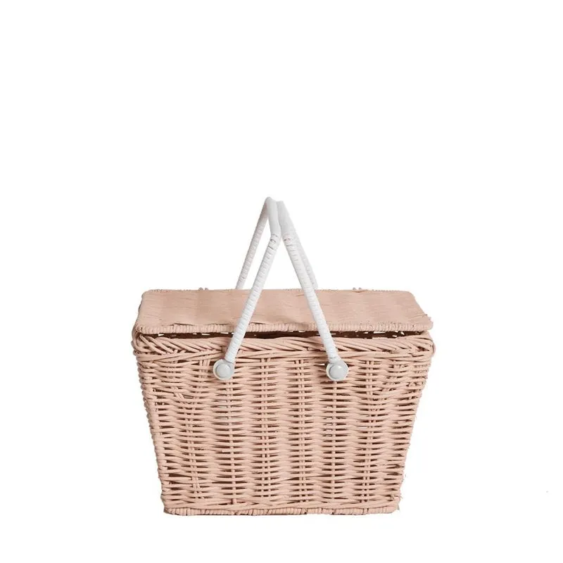 Piki Rattan Basket by Olliella