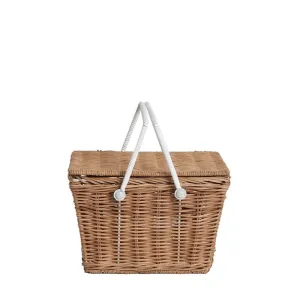 Piki Rattan Basket by Olliella