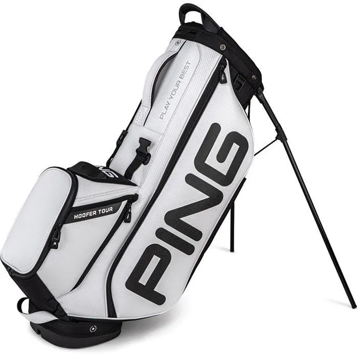 PING The PHX Collection Hoofer Tour Stand Bag (In Stock) White