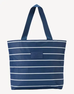 Pinstripe Day Tripper Beach Bag
