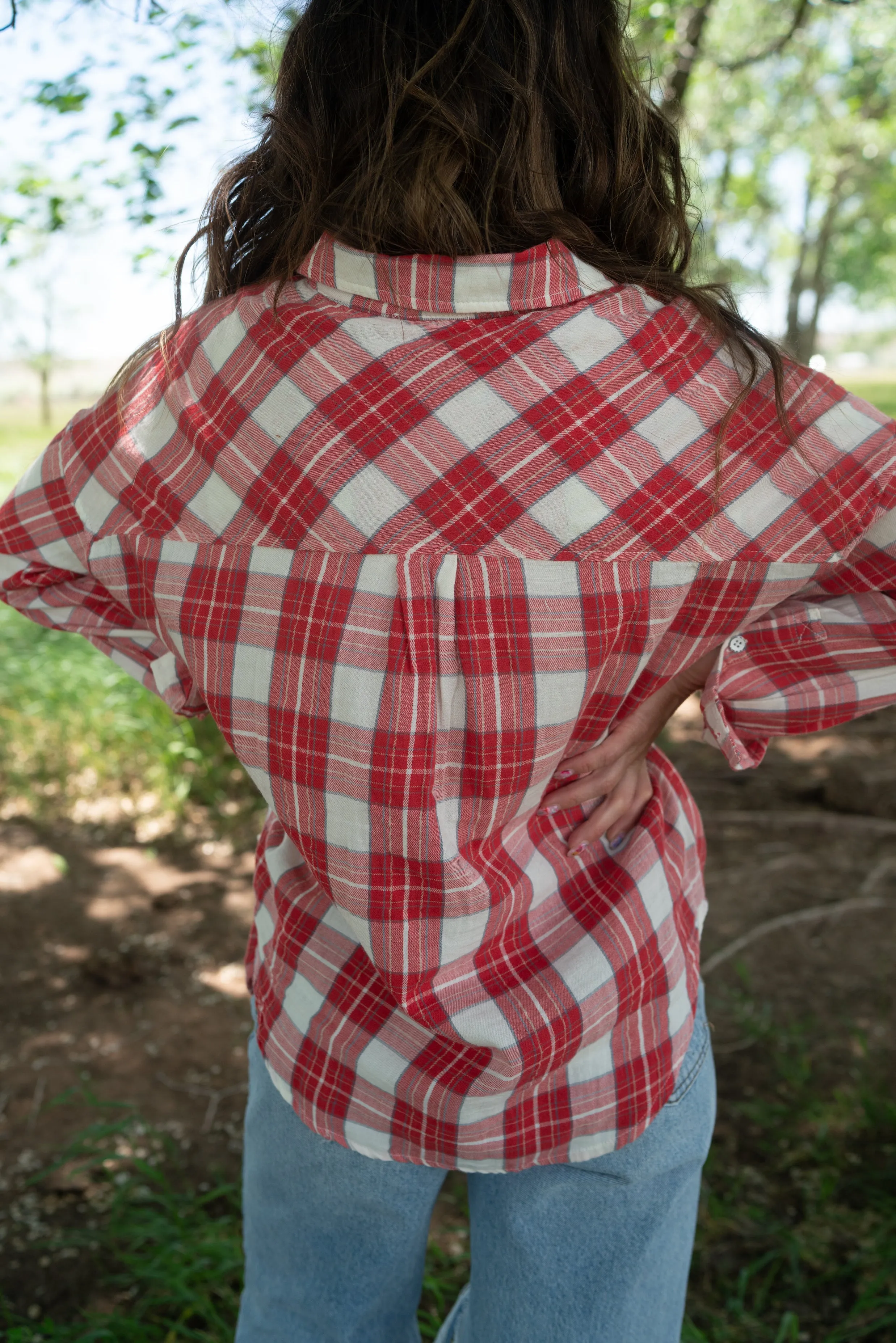 Plaid Picnic Button Up