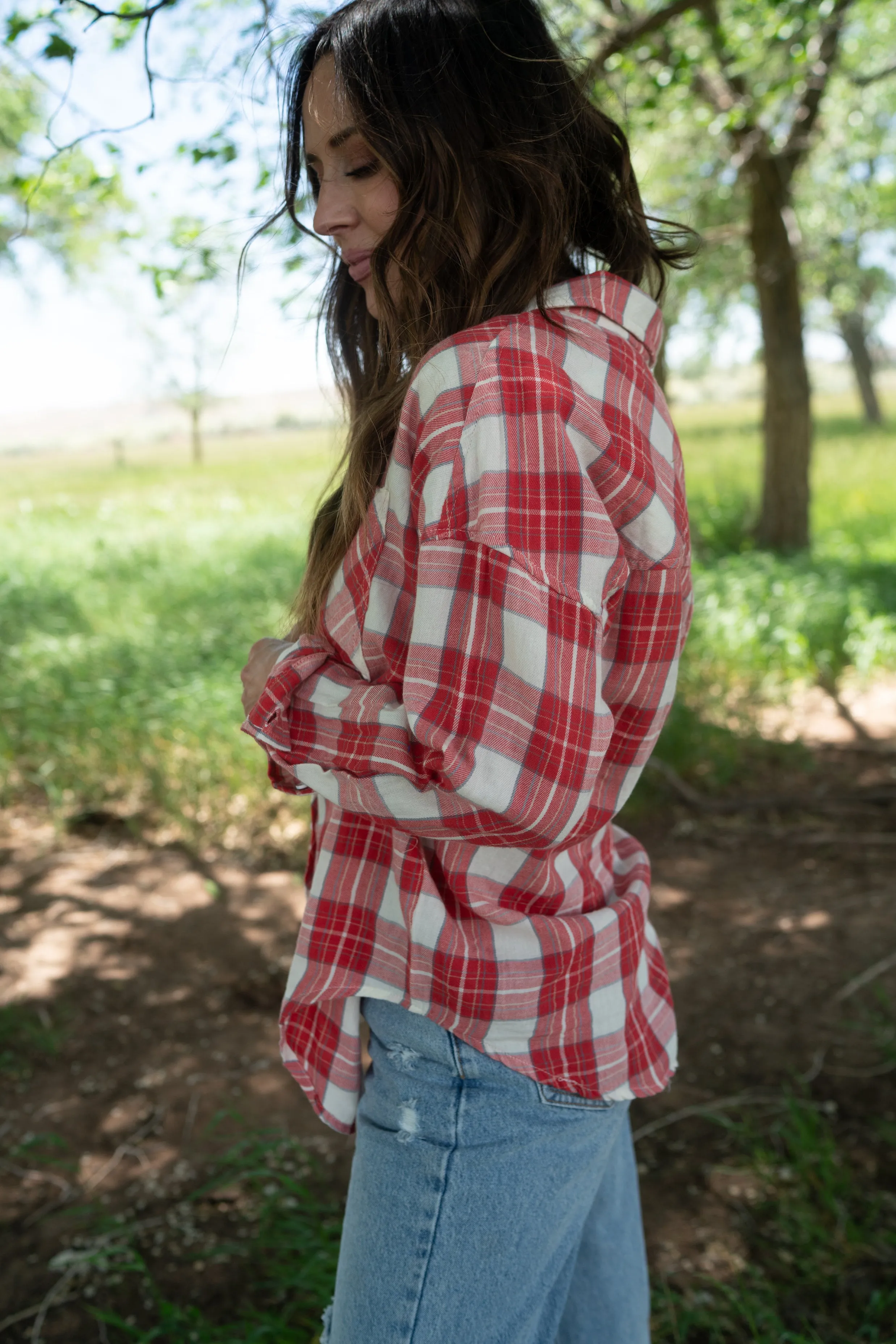 Plaid Picnic Button Up