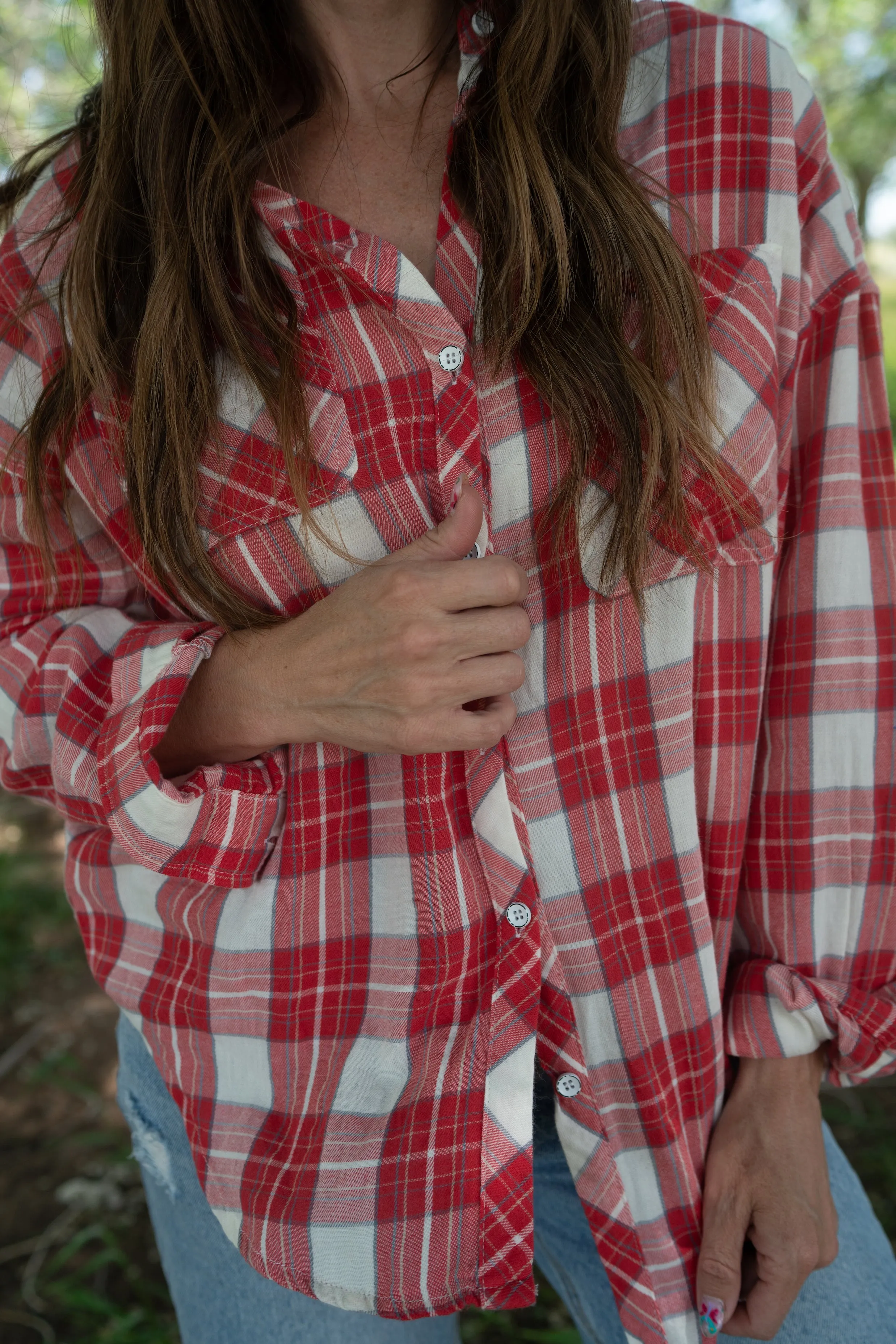 Plaid Picnic Button Up