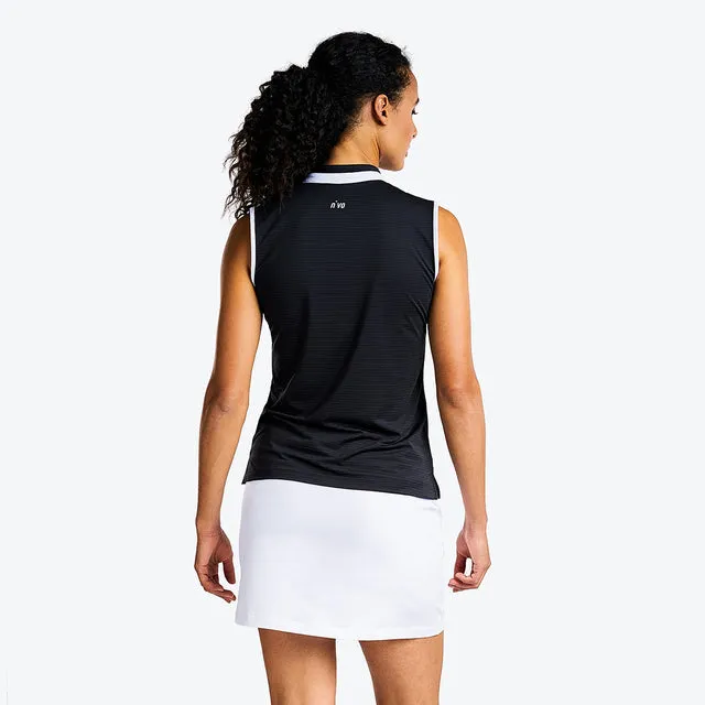 POLO SANS MANCHES NIVO UNICE MOCK