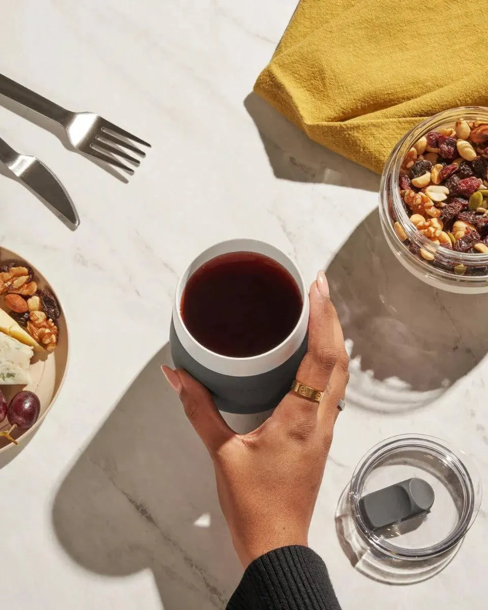 Porter Insulated Glass 11oz by W and P | Charcoal