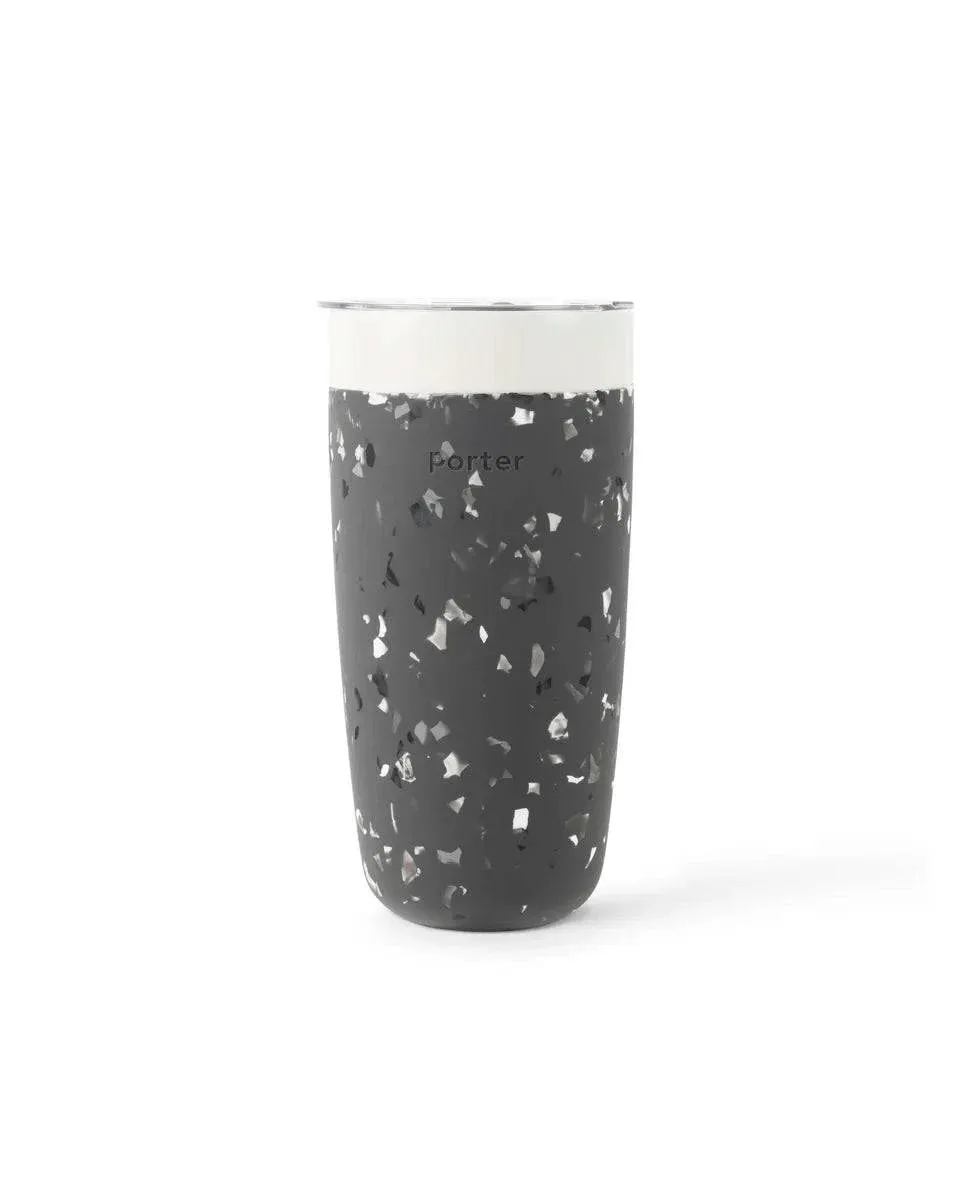 Porter Insulated Tumbler 20oz Charcoal Terrazzo
