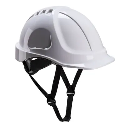 Portwest Endurance Plus Safety Helmet Wheel Ratchet 4 point chinstrap (EN 50365) PS54