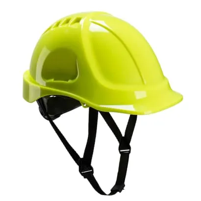 Portwest Endurance Plus Safety Helmet Wheel Ratchet 4 point chinstrap (EN 50365) PS54