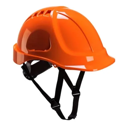 Portwest Endurance Plus Safety Helmet Wheel Ratchet 4 point chinstrap (EN 50365) PS54