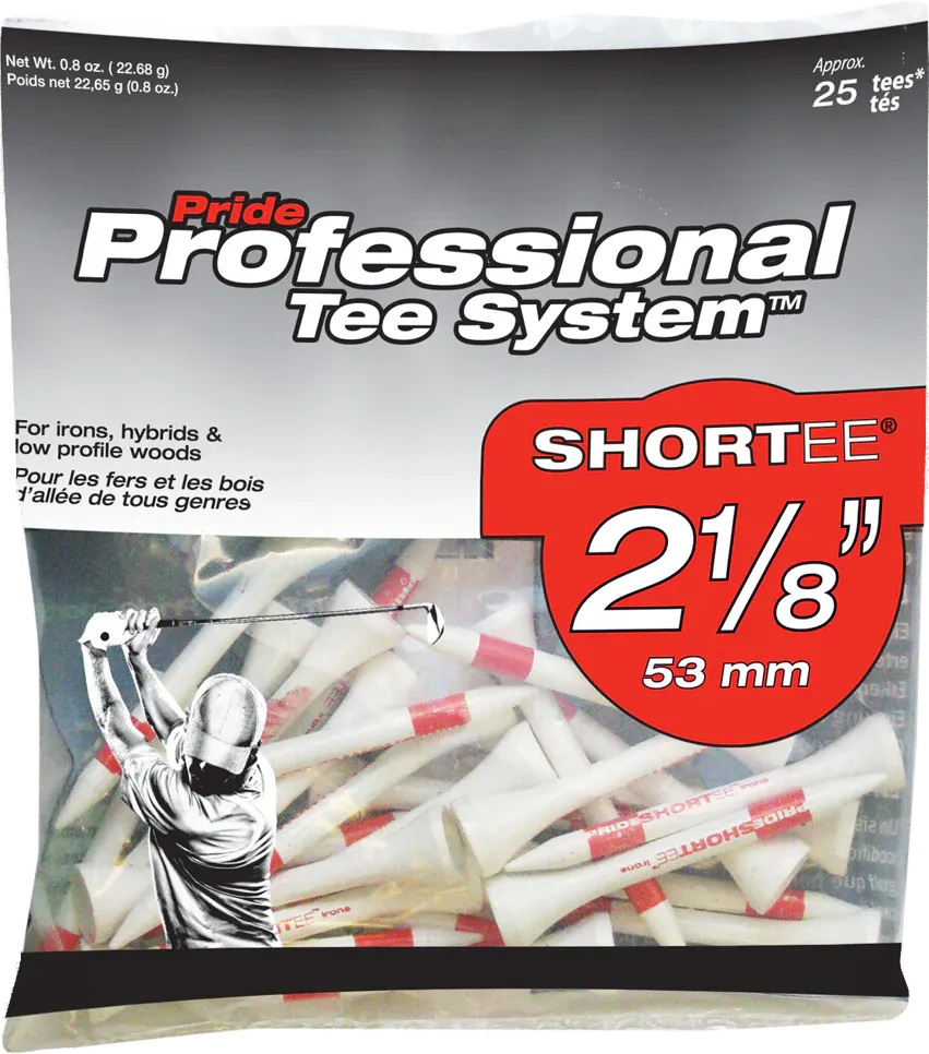 Pride Performance Tees 2 1/8" 25 pack
