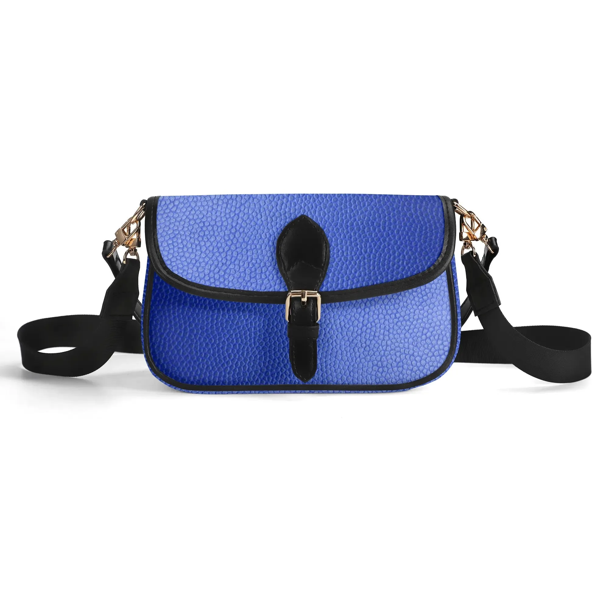 Printed PU Leather Chain Accent Shoulder Bag