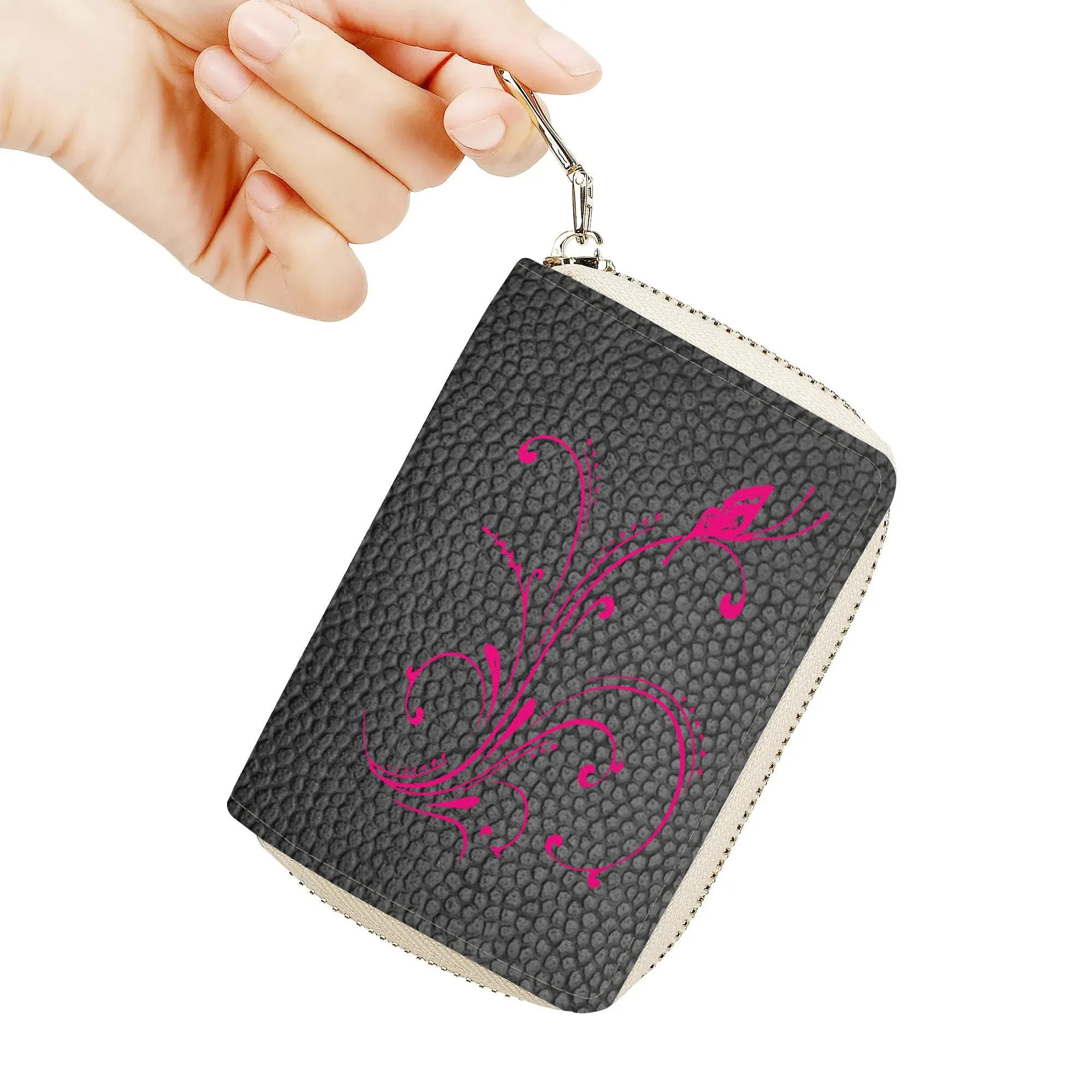 Printed PU Leather Chain Accent Shoulder Bag