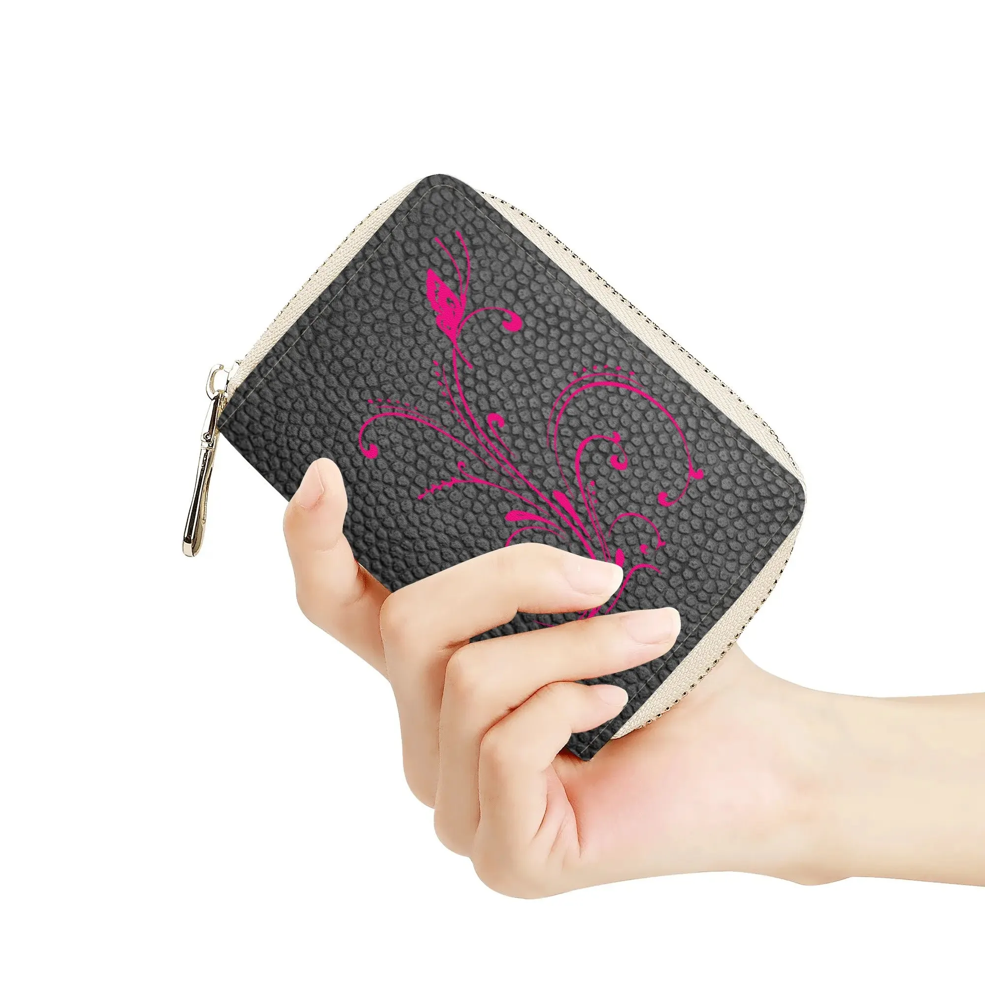 Printed PU Leather Chain Accent Shoulder Bag