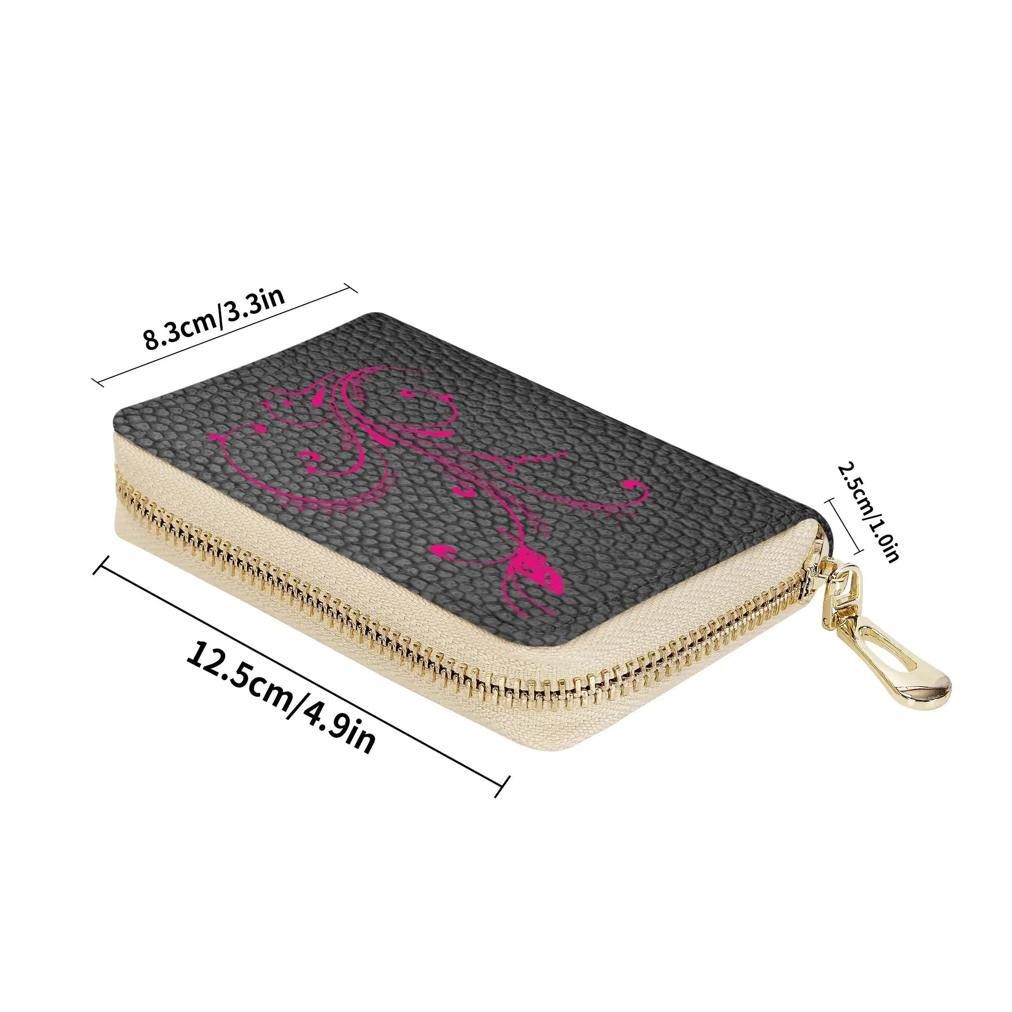 Printed PU Leather Chain Accent Shoulder Bag