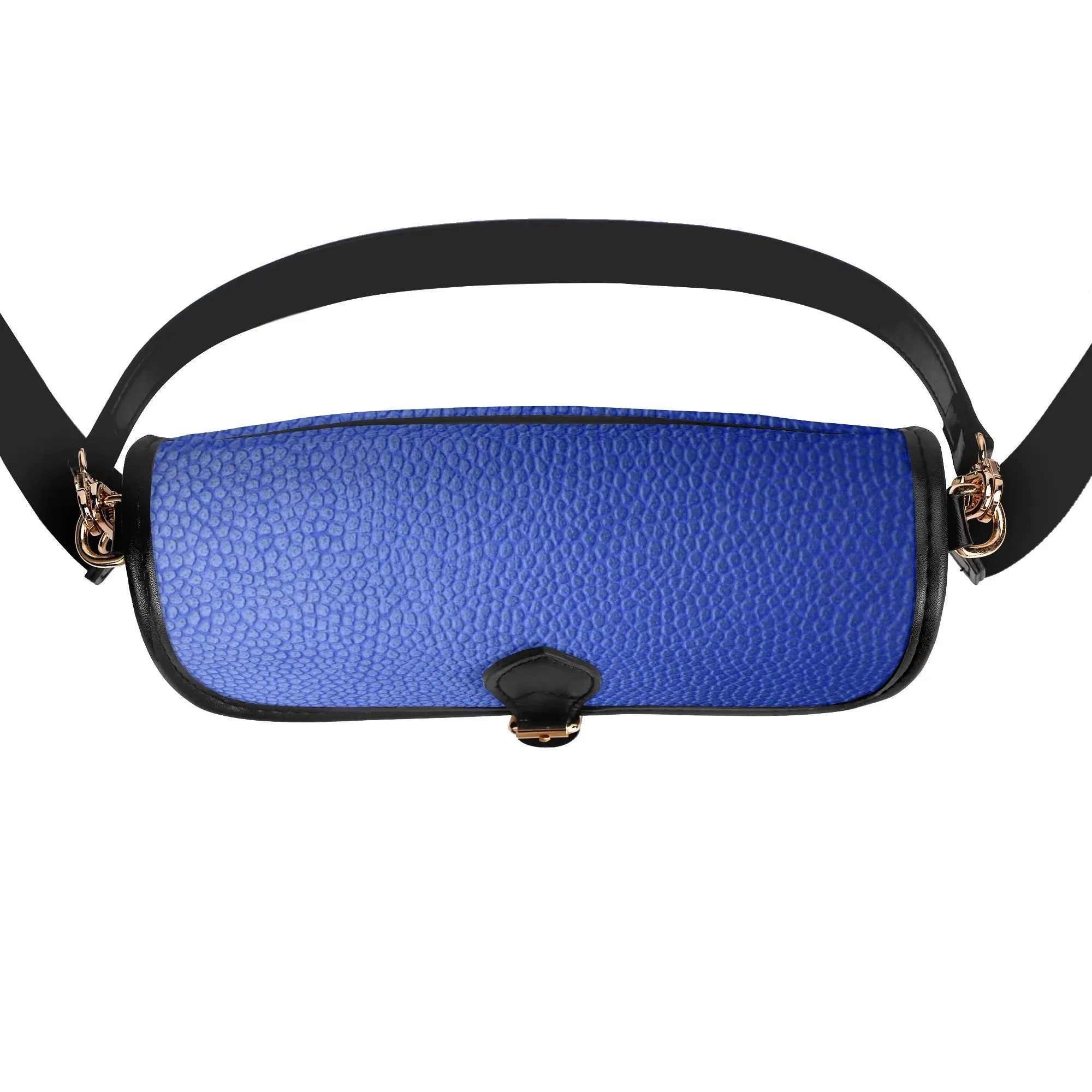 Printed PU Leather Chain Accent Shoulder Bag
