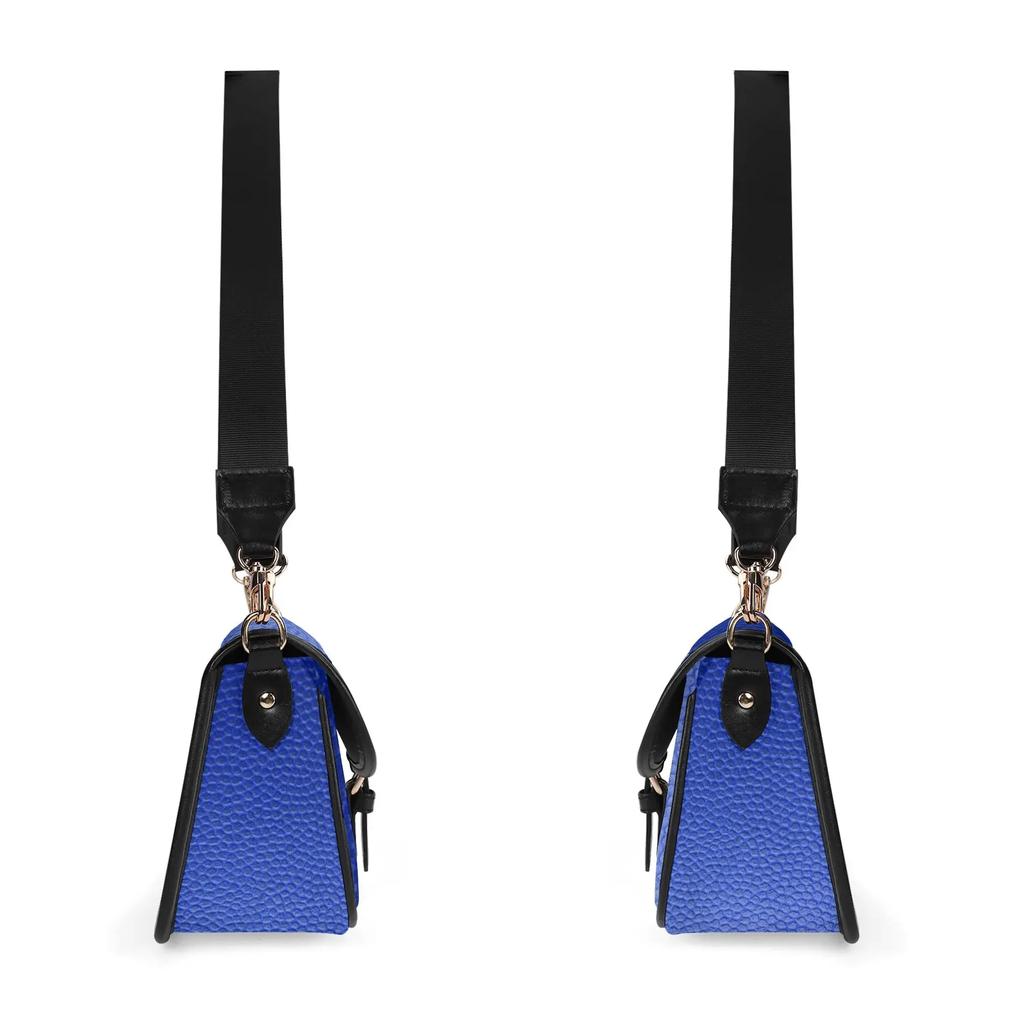 Printed PU Leather Chain Accent Shoulder Bag