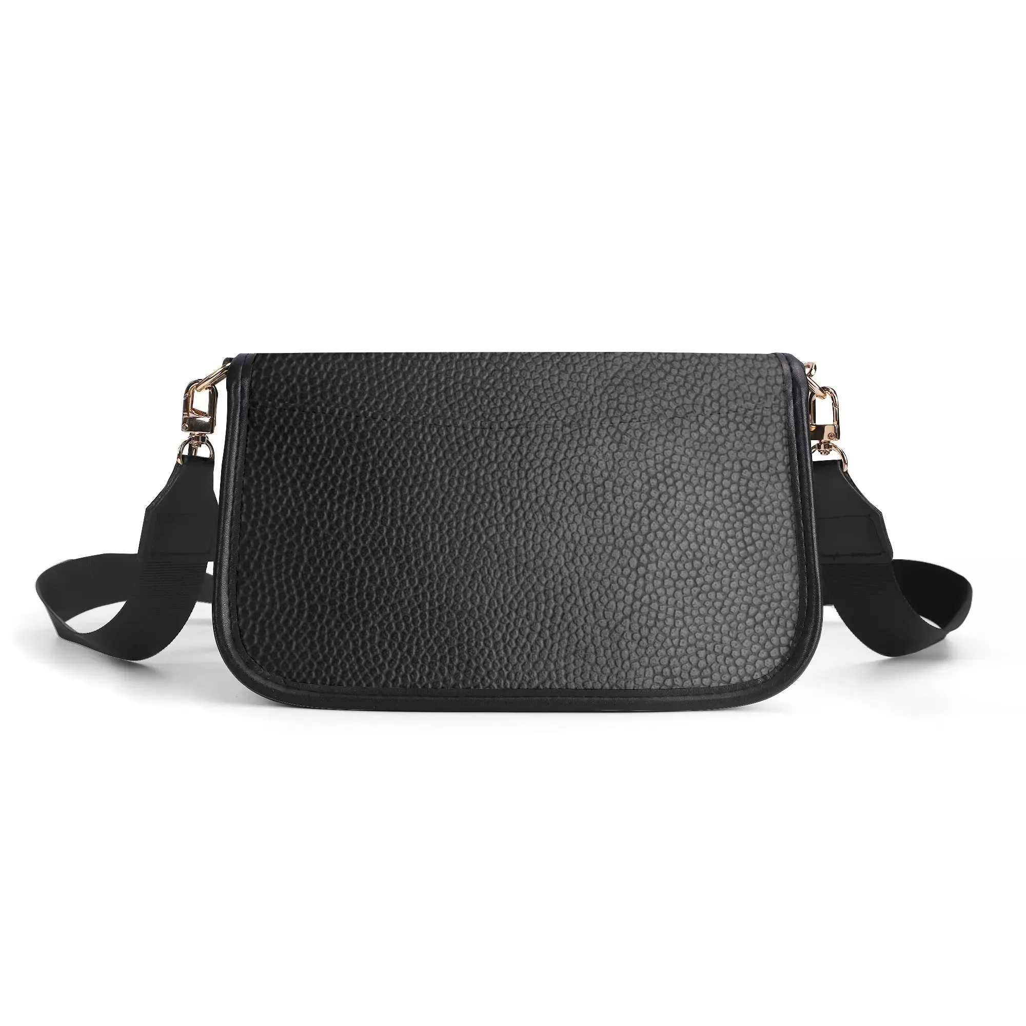 Printed PU Leather Chain Accent Shoulder Bag