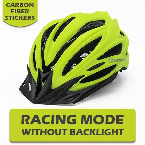 Pro Bicycle Helmets With LED Back Light