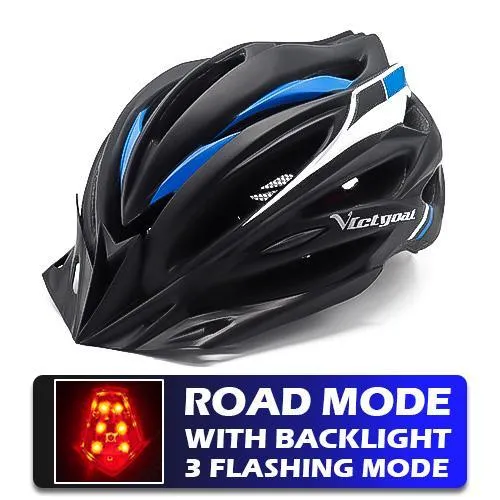 Pro Bicycle Helmets With LED Back Light