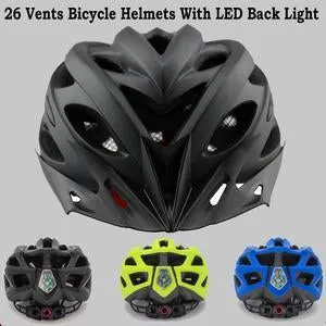 Pro Bicycle Helmets With LED Back Light