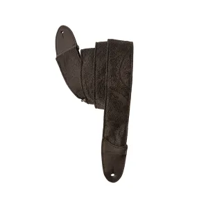 PRS 2 Inch Paisley Nylon Guitar Strap, Black