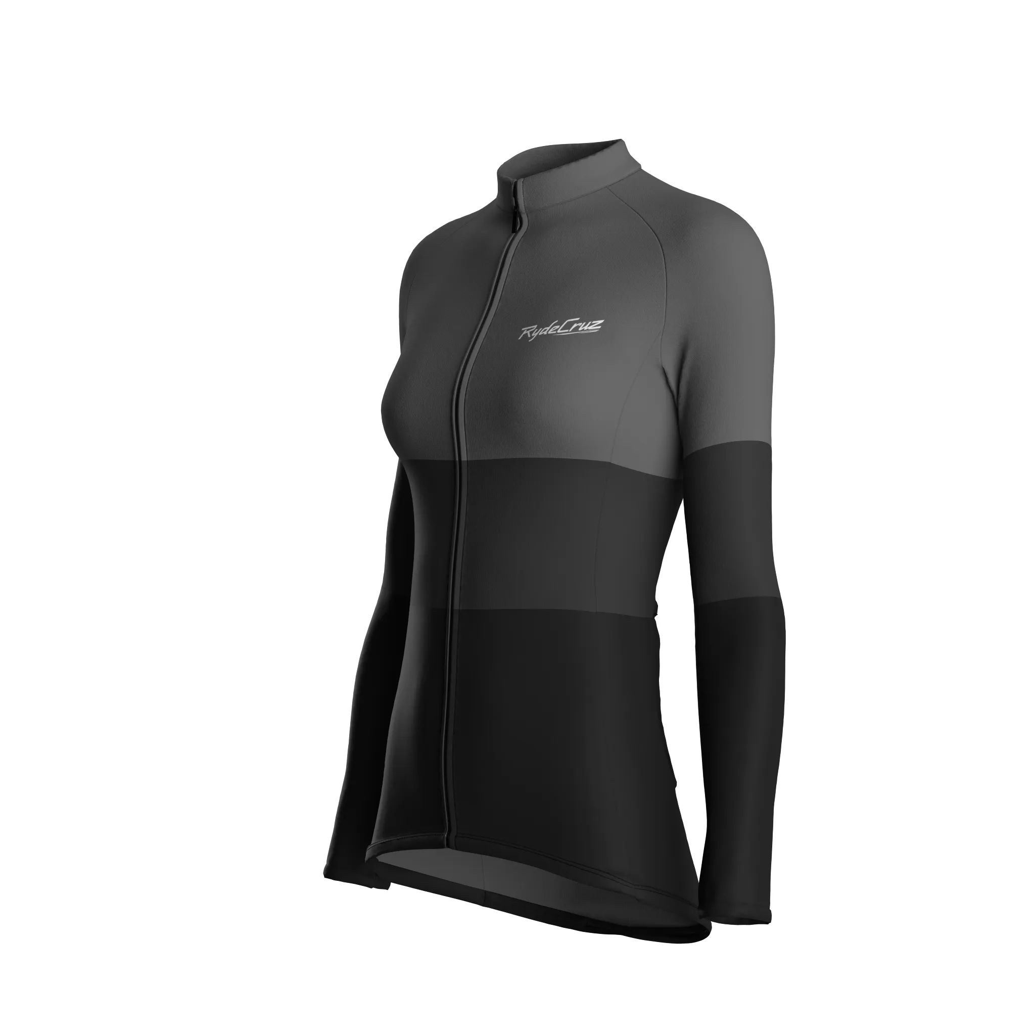 Pure Shift | Ash Gray Female Long Sleeves Jersey