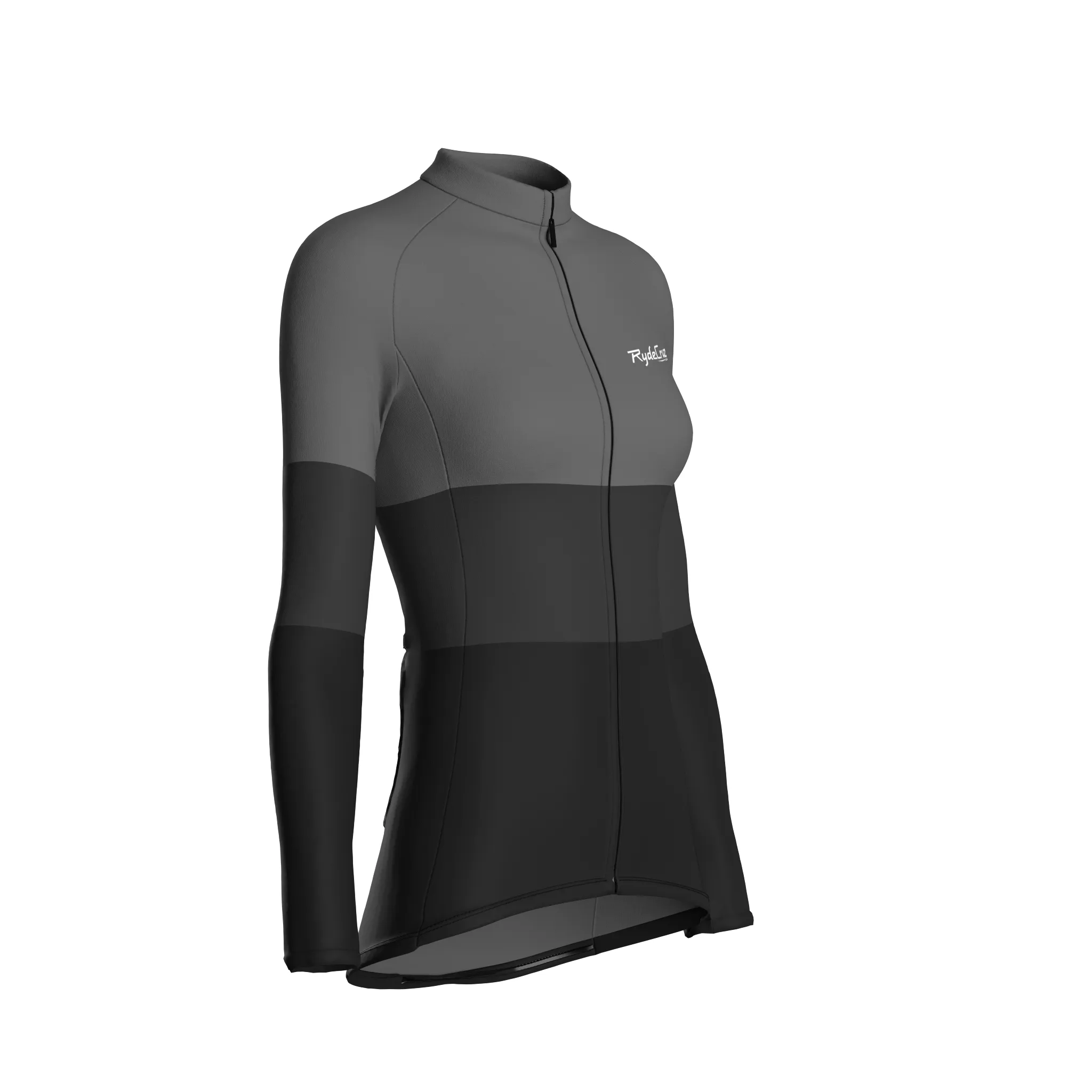 Pure Shift | Ash Gray Female Long Sleeves Jersey