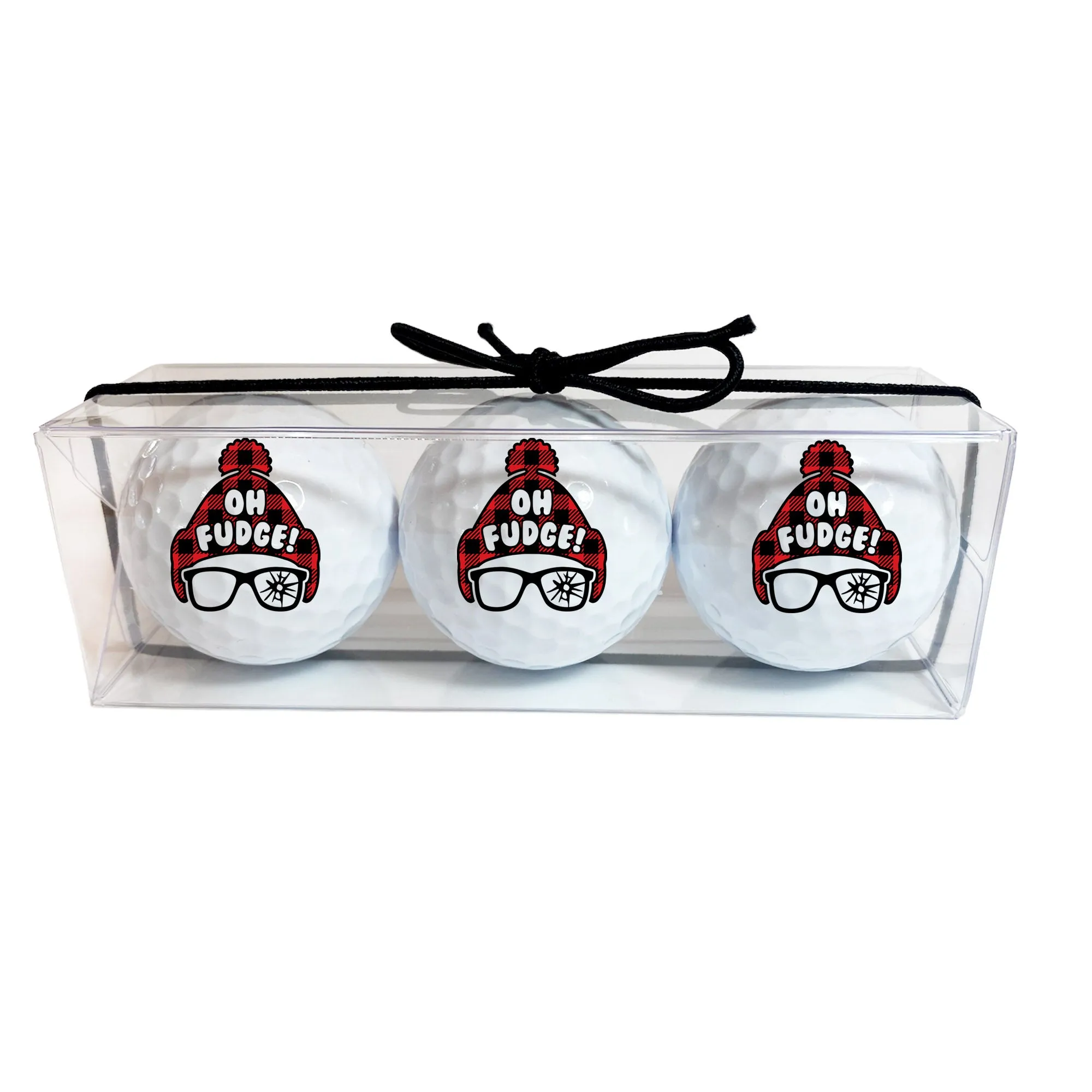 "Oh Fudge" Golf Balls | Hilarious Christmas Story Inspired Golfing Gift