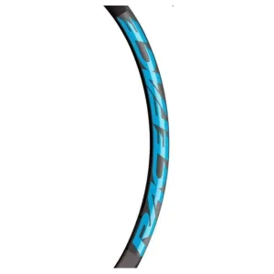 Race Face Rim Decal Kit Large Neon Blue