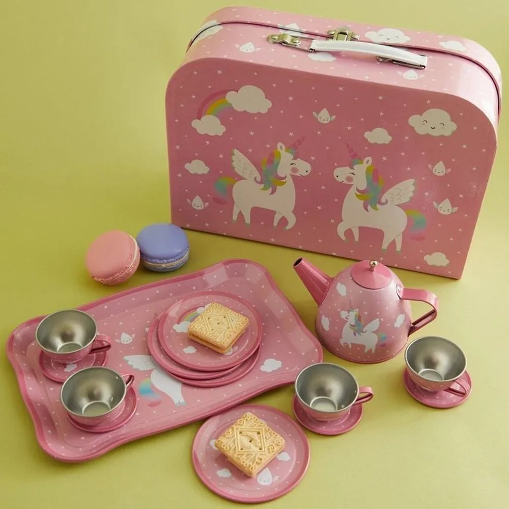 Rainbow Unicorn Tea Set