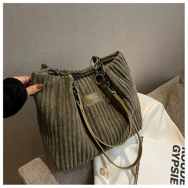 Retro Large Capacity Shoulder Bag
