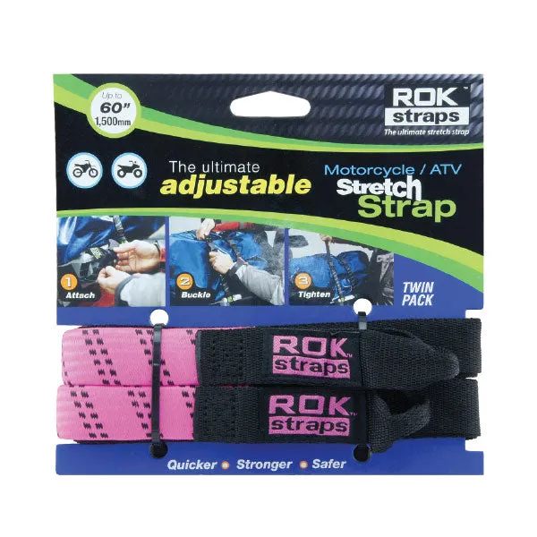 ROK STRAP 1"X60" PINK