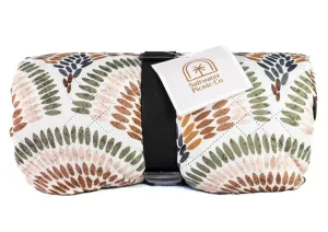 Saltwalter Picnic Co Peacock Picnic Rug