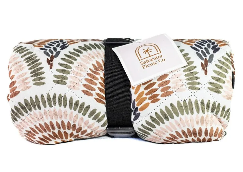 Saltwalter Picnic Co Peacock Picnic Rug