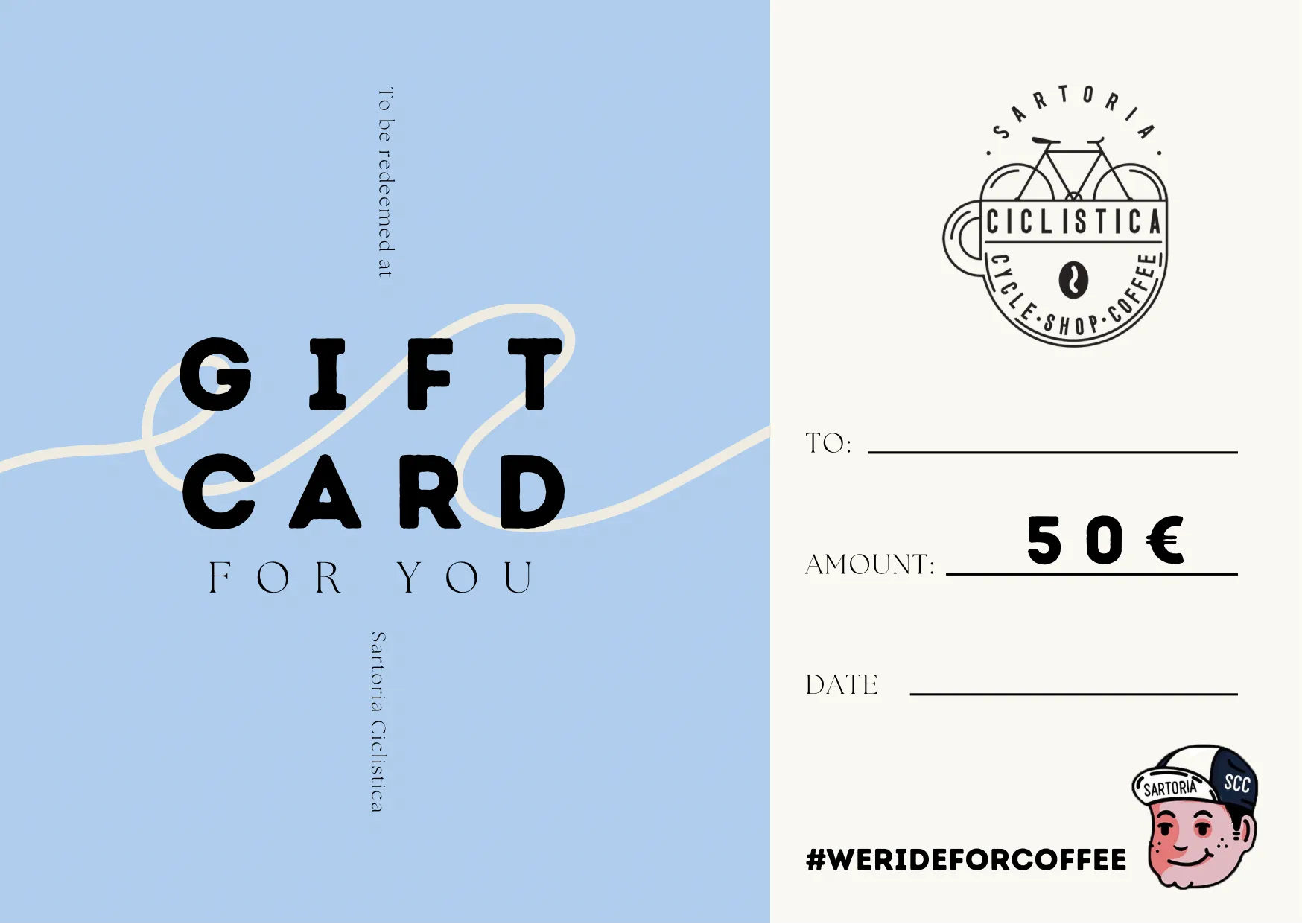 Sartoria Ciclistica Gift Card 50