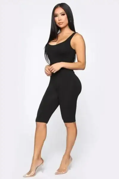 Scoop Neck Romper