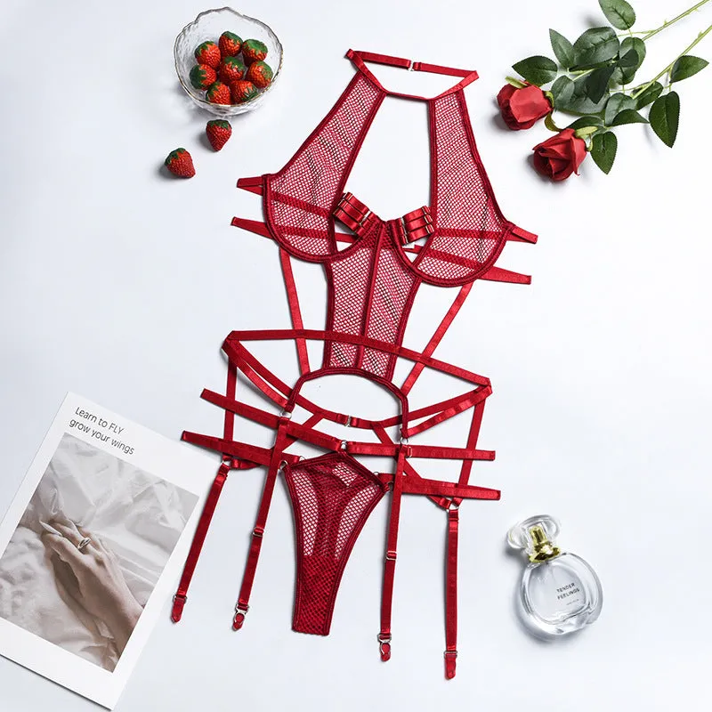 Sensual Bandage Mesh Lingerie