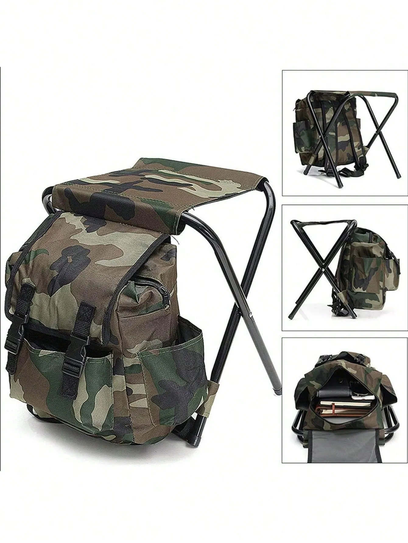 SILLA MILITAR MOCHILA TACTICA SLA