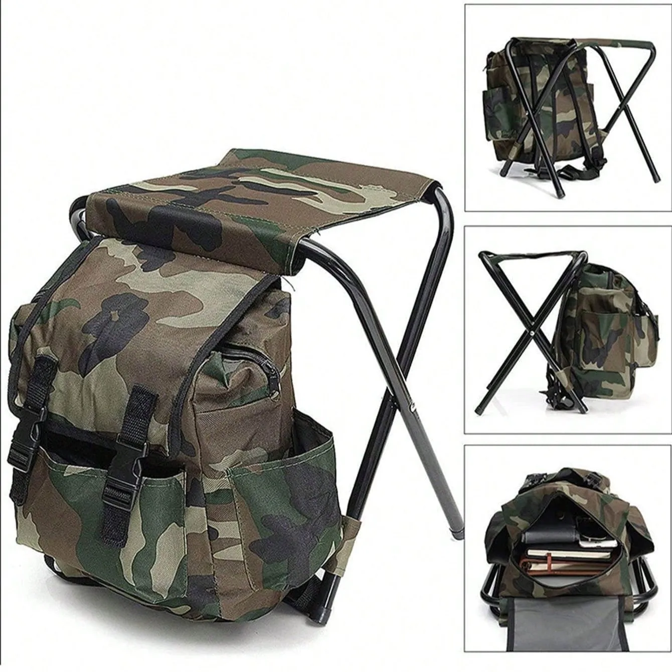 SILLA MILITAR MOCHILA TACTICA SLA