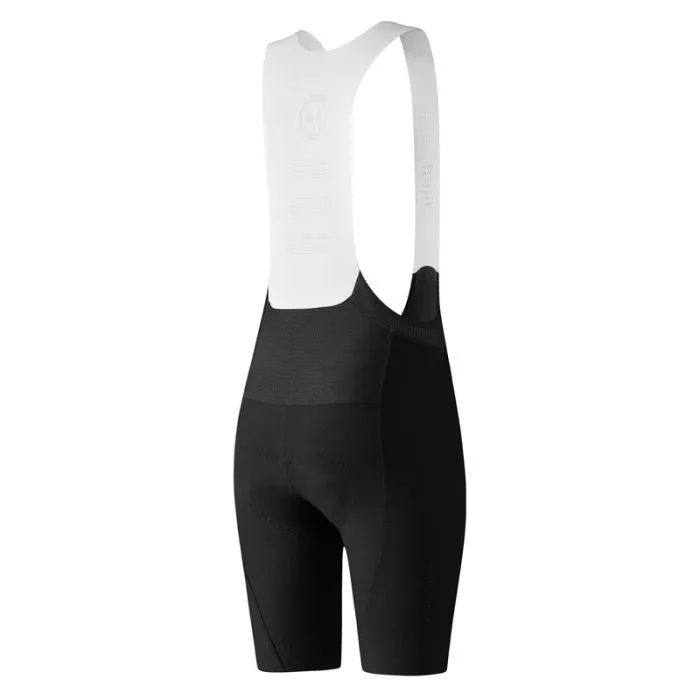 SKULL MONTON WOMENS BIB SHORTS MINIMA BLACK GRAY