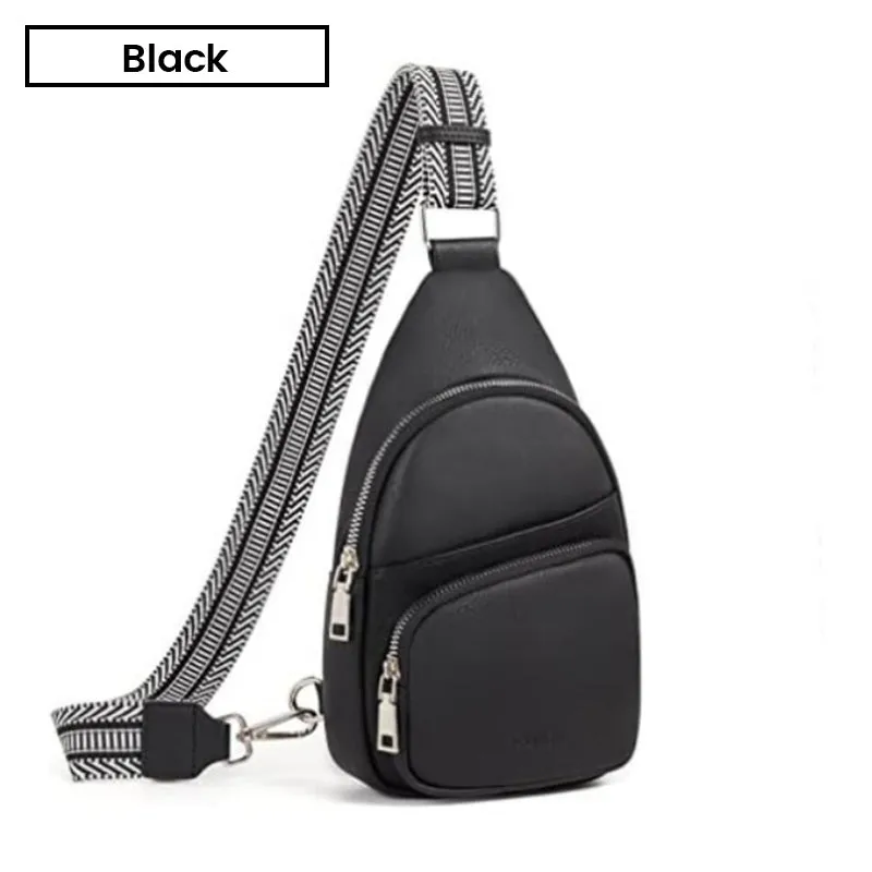 Small Faux Leather Women's Sling Bag