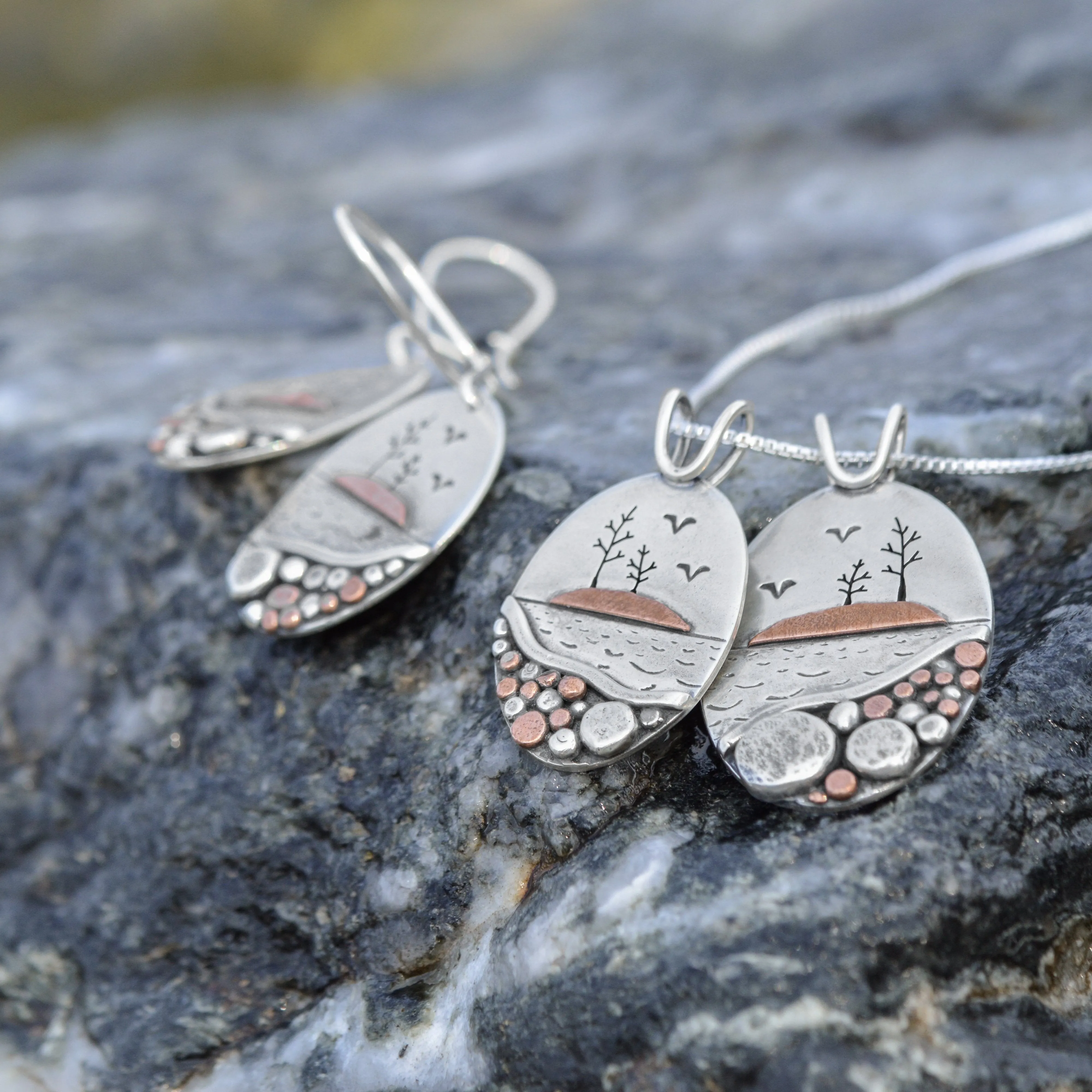 Small Picnic Rocks Pendant