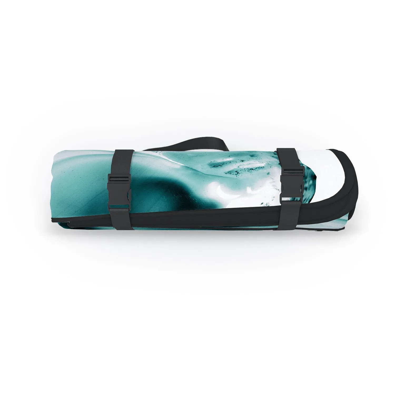 Soft Turquoise Agate 1 Picnic Blanket