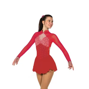 Solitaire Skatewear F22002S Strappy Back Dress: Heavy Crystals